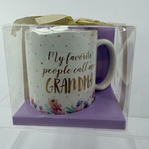 Bonnie Marcus & Co “My Favorite People Call Me Grandma” 14 Oz Coffee Tea Mug Cup